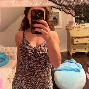 Victoria secret Zebra Lace tank 🖤